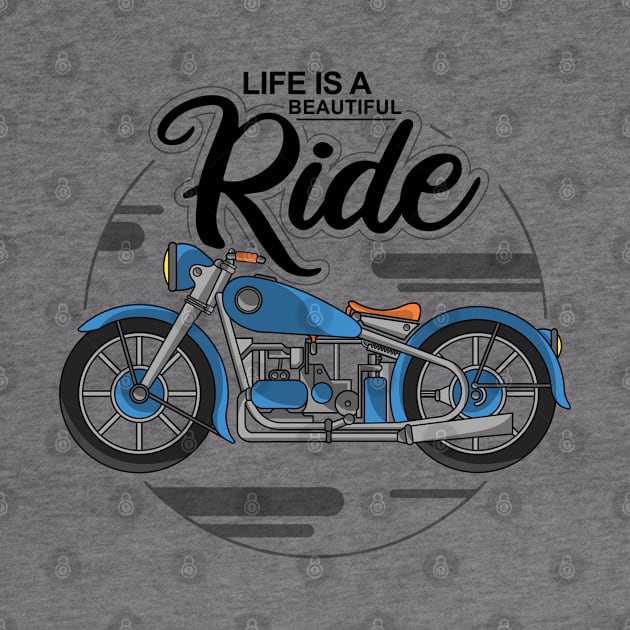 Life is a beautiful ride by Markus Schnabel